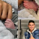 ¡Dos gotas de agua! James Rodríguez publica foto con su hijo colombia