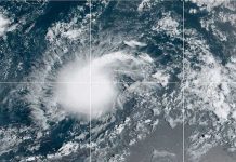 Se forma la tormenta tropical Jerry, al este de las Islas de Sotavento estados unidos