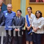 Nicaragua condecora con orden José de Marcoleta a representante del JICA nicaragua