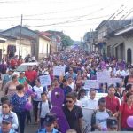 Jinoteganos conmemoran el Día de la No Violencia hacia la Mujer nicaragua