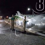 Ejército de Nicaragua realiza desinfección de espacios públicos en Jinotega nicaragua