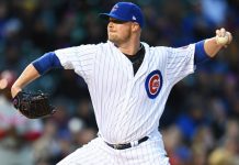 Lester luce en su 100ma apertura con Cachorros