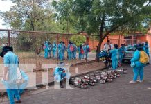 Managua: Jornada de lucha antiepidémica en barrio Venezuela jornada de fumigación, barrio venezuela, minsa, dengue,