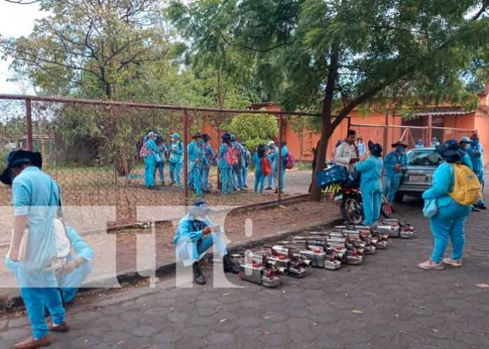 jornada-de-fumigacion jornada de fumigación, barrio venezuela, minsa, dengue,
