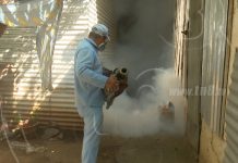 Intensa jornada antiepidémica en el barrio Domitila Lugo nicaragua