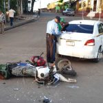 Hombre pierde la vida al chocar contra un taxista imprudente nicaragua