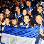 Nicaragua en inauguración de los juegos estudiantiles centroamericanos nicaragua