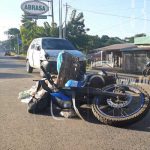 Repartidor de pan fue impactado por un vehículo en Juigalpa nicaragua