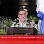 Palabras del Gral. de Ejército, Julio César Avilés Castillo, en acto de conmemoración al 40 Aniv. del Ejército de Nicaragua nicaragua