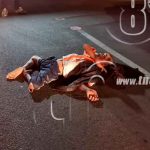 Anciano termina arrollado por un taxi en los semáforos del Rigoberto López nicaragua