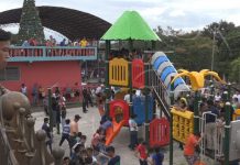 Parque municipal de Río Blanco trae alegría a pequeños con juegos mecánicos nicaragua