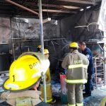 Managua: Conato de incendio deja pérdidas materiales en agencia de publicidad managua