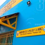 Relanzamiento de la Comisaría de la Mujer en Bilwi nicaragua