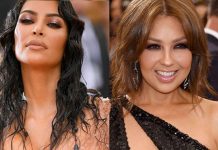 ¡Copiona! Al estilo Kardashian, Thalía presume extravagante look mexico