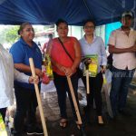 Entregan herramientas de trabajo para galeras en El Coral nicaragua
