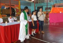 Misa de acción de gracia para mejor alumna de primaria a nivel nacional nicaragua