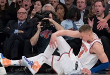 Lesión de Porzingis frena prometedora temporada
