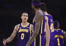 Lakers y Bucks ganan importantes partidos kuzma