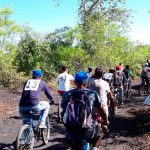 León: Realizan el primer Rally Ciclístico en el Volcán Cerro Negro nicaragua