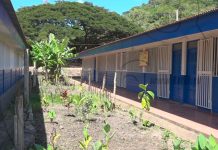 Autoridades realizan mejoramiento de centro escolar en la comunidad El Regadío, Estelí nicaragua