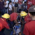 Managua: Motociclistas impactan contra unidad de la Ruta 113 nicaragua