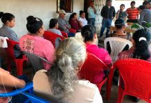 Jalapa: Militantes se comprometen a fortalecer la Revolución Sandinista familias