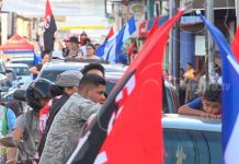 Estelí realizó caravana conmemorando 42 aniversario de Carlos Fonseca Amador esteli