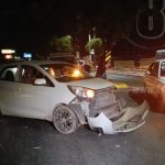 Conductora irrespeta preferencia de motociclistas y provoca accidente nicaragua
