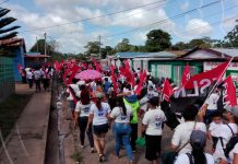 Población blufileña apoya a candidatos a Concejales Regionales por el FSLN poblacion de bluefields