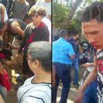 Brutal golpiza a supuestos ladrones en el barrio La Esperanza nicaragua