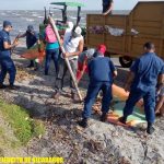 Fuerza Naval en jornada de limpieza en las costas del Lago Cocibolca nicaragua