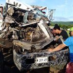 Brutal accidente de camiones deja al menos un muerto en Tipitapa nicaragua