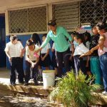 Lavado de manos, medida que se cumple en cada colegio de Nicaragua nicaragua