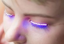 Crean el primer increíble maquillaje tecnológico maquillaje