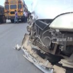 Accidente en León por irrespeto a las señales de tránsito nicaragua