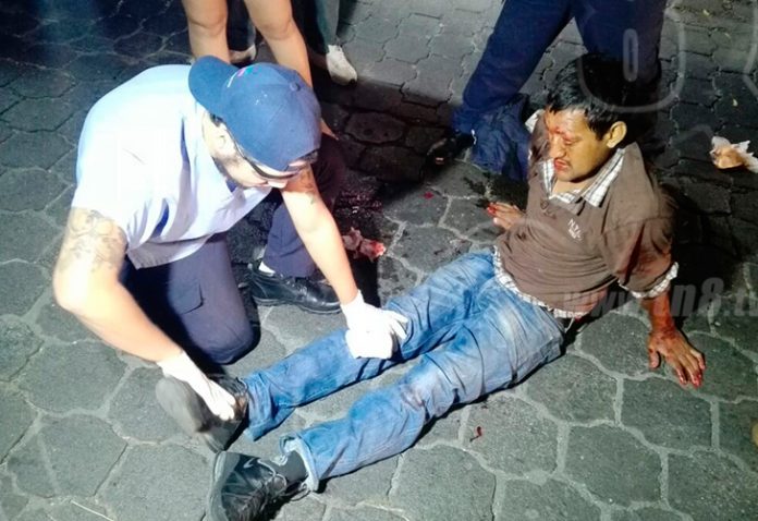 lesionados en accidente