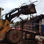 Culmina limpieza de escombros tras el paso del huracán Iota en Bilwi nicaragua