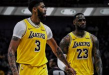 Davis anota 26, Lakers ganan a Heat e hilan 7mo triunfo lebron james