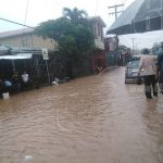 Mañana cargada de lluvias deja estragos en puntos de Bluefields nicaragua