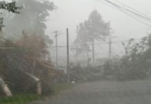 Calles y viviendas colapsadas por las últimas lluvias en El Salvador el salvador