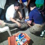 Managua :Joven pierde la conciencia al caer de la motocicleta en la que aprendía a conducir managua