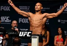 Test de COVID-19 da positivo en luchador brasileño de UFC estados unidos