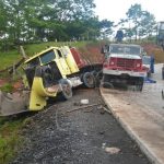 Vuelco de rastra que llevaba merienda escolar hacia Bluefields nicaragua