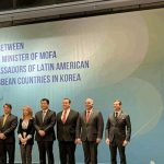 Encuentro con primer ministro de relaciones exteriores de Corea nicaragua