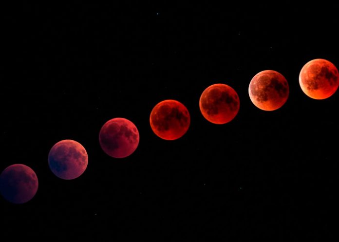 luna-roja eclipse lunar