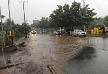 Autoridades de la Alcaldía de Managua recorren barrios capitalinos por fuertes lluvias nicaragua