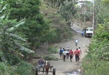 Comunidad los Guidos en Masaya dan la bienvenida a la energía eléctrica energia electrica