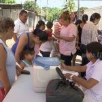 Feria de la salud comunitaria en barrio 11 de Mayo nicaragua