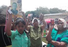 Mozonte: Fieles rindieron homenaje a monseñor Madrigal y García nicaragua