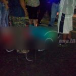 Señora fallece instantáneamente al ser atropellada por un motociclista mujer